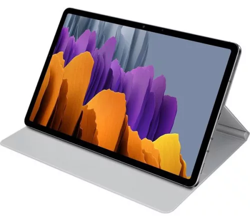 Samsung Book Cover Galaxy Tab S7 / S8 gyári világosszürke tablet tok (EF-BT630PJEGEU)