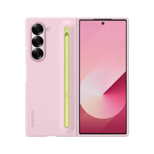 Samsung Galaxy Z Fold 6 gyári pink hátlapvédő tok S Pen-nel (EF-OF95PCPE)