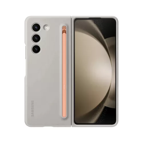 Samsung Galaxy Z Fold 5 gyári bézs hátlapvédő tok S Pen-nel (EF-OF94PCUEGWW)