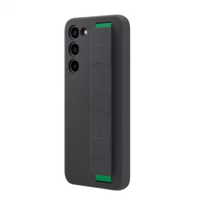  Samsung Silicone Grip Case S916 Galaxy S23 Plus gyári fekete hátlapvédő tok (EF-GS916TBEGWW)