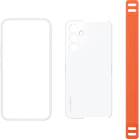   Samsung Haze Grip Case A546 Galaxy A54 5G gyári fehér hátlapvédő tok (EF-XA546CWEGWW)