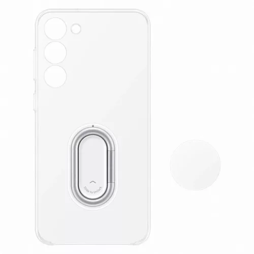 Samsung Clear Gadget Case S916 Galaxy S23 Plus gyári átlátszó hátlapvédő TPU tok (EF-XS916CTEGWW)