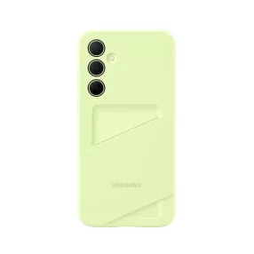   Samsung Card Slot Galaxy A14 4G / 5G gyári lime kártyatartós hátlapvédő tok (EF-OA146TGEGWW)