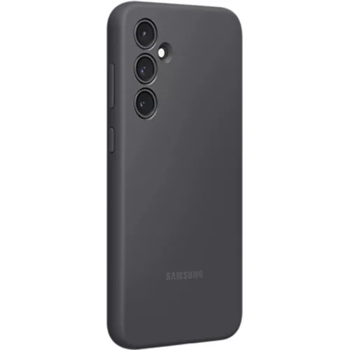Samsung A356 Galaxy A35 5G gyári fekete hátlapvédő szilikon tok (EF-PA356TBEGWW)