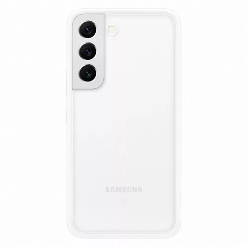 Samsung Frame Cover S906 Galaxy S22 Plus (2022) gyári fehér hátlapvédő tok (EF-MS906CWE)
