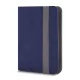 Univerzális 12-13col kinyitható műbőr tablet tok sötétkék - szürke