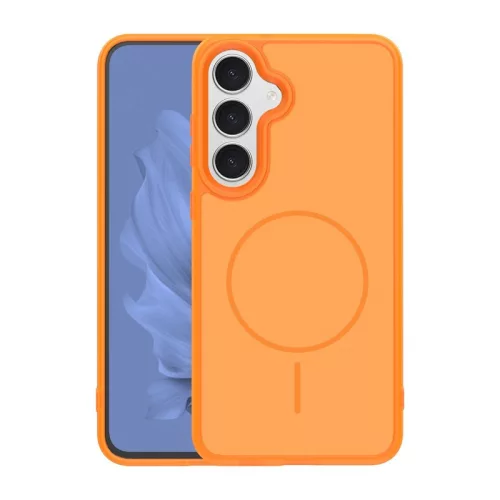 Frame Thin Mag Samsung S948 Galaxy S26 Ultra MagSafe TPU tok narancssárga