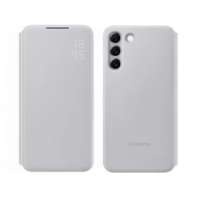   Samsung Smart Led View S906 Galaxy S22 Plus gyári világosszürke könyvtok (EF-NS906PJEGEE)