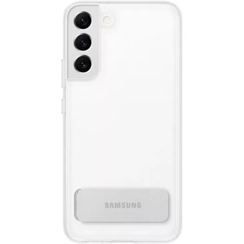 Samsung Clear Standing Cover S906 Galaxy S22 Plus (2022) gyári átlátszó hátlapvédő tok (EF-JS906CTEGWW)