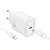 Hoco USB-C QC PD 30W-os fali telefontöltő + USB-C - Lightning kábel N62 fehér