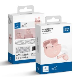   Blue Star Circle Beat TX3 TWS vezeték nélküli fülhallgató, rózsaszín