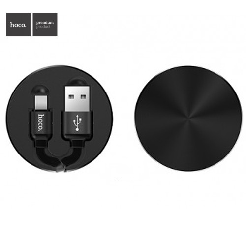 Hoco U23 Micro USB adat- és töltőkábel fekete