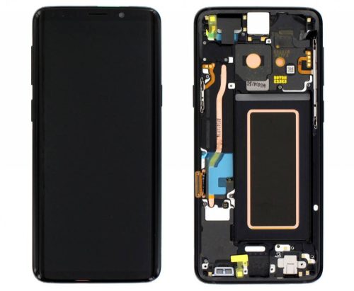 Samsung Galaxy S9 lcd kijelző érintőpanellel fekete (GH97-21696A)