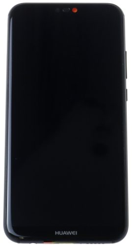 Huawei P20 Lite LCD kijelző érintőpanellel akkumulátorral fekete