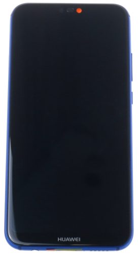Huawei P20 Lite Komplett LCD kijelző érintőpanellel keretes akkumulátorral kék