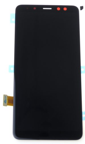 Samsung Galaxy A8 (2018) Komplett LCD kijelző érintőpanellel fekete