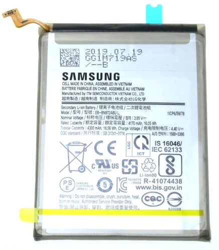 Samsung Galaxy Note 10 Plus (N975F) akkumulátor EB-BN972ABU