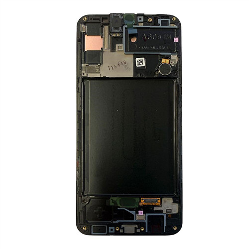 Samsung Galaxy A30s Komplett LCD kijelző érintőpanellel előlap fekete