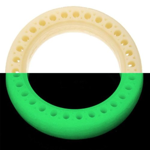 Xiaomi Mi M365 elektromos roller sötétben világító tömör lyukacsos gumi zöld