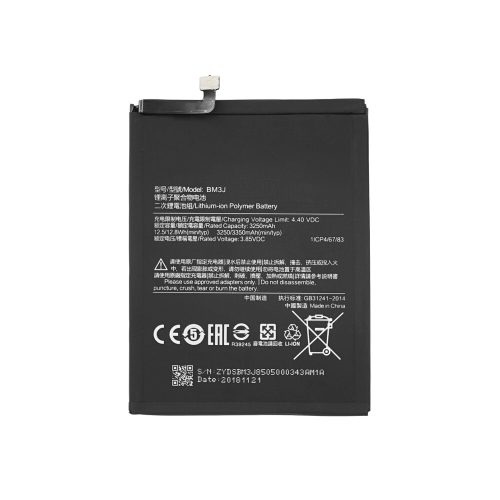 Xiaomi Mi 8 Lite gyári akkumulátor Li-ion 3350 mAh BM3J (ECO csomagolás)