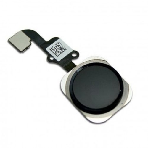 iPhone 6 /iPhone 6 Plus középső home gomb szenzoros szalagkábel (flex) fekete
