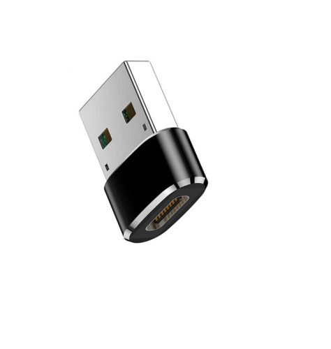 Type C USB Adapter fekete (ECO csomagolás)