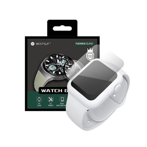 Apple Watch 4 / 5 9H Flexibilis nano kijelzővédő üvegfólia 40mm