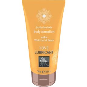 Shiatsu Love – Ehető Síkosító White Tea & Peach 75 ml