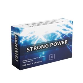 Strong Power – férfi potencianövelő kapszula (4 db)
