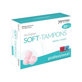   Joydivision Soft-Tampons Professional – Higiénikus Puha Tampon, 50 db