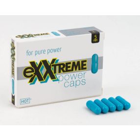   Hot eXXtreme power caps étrend-kiegészítő kapszula B6 és B12 vitaminokkal. 1 x 5 darab
