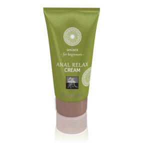   Shiatsu Anal Relax Cream Beginners – 50 ml anál lazító krém kezdőknek