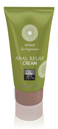 Shiatsu Anal Relax Cream Beginners – 50 ml anál lazító krém kezdőknek