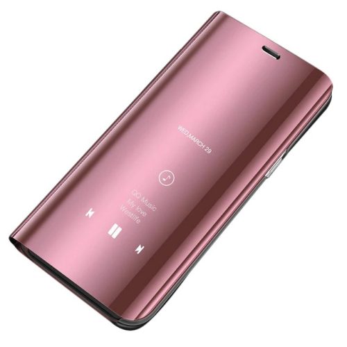 Samsung Galaxy S9 Smart Clear View könyv tok rózsaszín