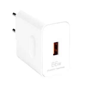   HUAWEI hálózati töltő USB aljzat (5V / 2A, 66W, PD gyorstöltés támogatás) FEHÉR HW-110600E02