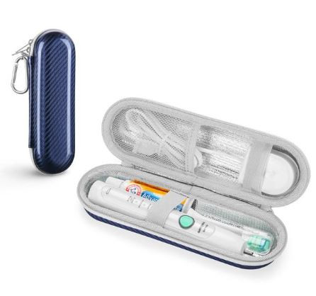 Yinke EVA kemény tok Braun Oral B / Oral B Pro / iO Series 7 8 9 / Philips Sonicare elektromos fogkefe utazási védőburkolathoz